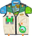 Nature Bound Cargo Vest for Kids with Zipper, 4 Pockets, and Durable Stitching