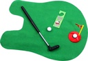 Toilet Golf ,Potty Golf Drinker Toilet Toy Potty Putter Putting Golfing Game Indoor Practice Mini Golf Gift Set Golf Training Accessory for Men