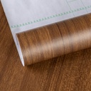Brown Wood Grain Wallpaper Faux Walnut Wood Contact Paper Self-Adhesive Wood Stickers for Furniture Waterproof Wallpaper Peel Stick Counter Top Laminant Brown Wood Vinyl Countertop Decorative Paper