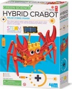 4M 403448 Green Science Hybrid Crabot-Solar Power Crawling Crab Kit-for Kids Ages 5+, Multi Coloured
