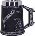 Nemesis Now B5220R0 Officially Licensed Metallica Black Album Tankard, 14.5cm