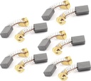 sourcingmap 10 Pcs Power Tool Replacement 12mm x 8mm x 5mm Motor Carbon Brushes