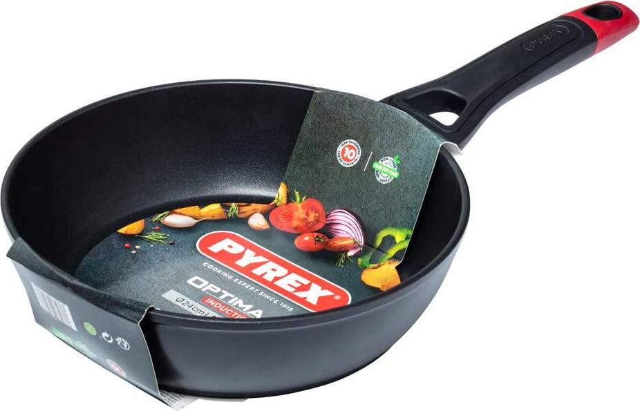 Pyrex Optima Induction Non-Stick Frypan - 26cm Black