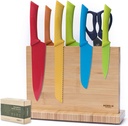 Magnetic Knife Block without Knives - Pre-Assembled Double Sided Knife Storage - Magnetic Kitchen Knife Holder Great as a Steak Knife Block Universal for Home Kitchen Counter Organization Knife Block