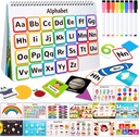 Busy Book for Kids, Preschool Montessori Toys for Toddlers, Autism Sensory Educational Toys for 1 2 3 Years Old, Activity Binder Quiet Book, Early Learning Toys, Boys Girls Develops Fine Motor Skills