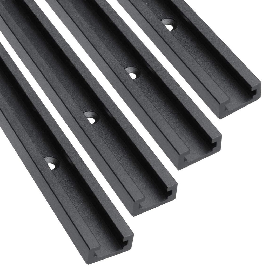 T-Track 24 Double Cut Profile with Predrilled Mounting Holes