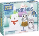 Toysmith Hatchin' Grow Artic Friends Add Water Holiday Winter Toys for Kids - Owl, Fox, Polar Bear