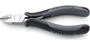 Knipex 77 02 135 H ESD Electronics Diagonal Cutter ESD with Inserted Carbide Metal Cutting Edges with Multi-Component Grips, 135 mm
