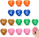 LovesTown 20 PCS Globe Squeeze Balls, 2.5 Inch Earth Stress Relief Balls Foam Squeeze Balls Educational Stress Balls for Finger Exercise School Carnival Reward Party Bag Gift