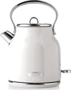 Haden Heritage Cordless Kettle - Traditional Electric Fast Boil Kettle - 3000W, 1.7 Litre, White - CE23