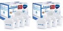 BRITA MAXTRA+ Water Purifier Filter Cartridge Replacement Refill Kitchen Accessory - White (8)