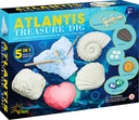 5 in 1 Atlantis Treasure Kit! Educational Digging Kit for Kids. Dig and Discover Atlantean Artifacts Including Pearls, Gems, Sea Monsters, Trilobites, and Spiny ammonites
