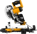 JCB 210mm Sliding Mitre Saw Power Tool with Laser Guide and Dust Collection Feature 45 Degrees