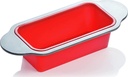 Meatloaf and Bread Pan | Gourmet Non-Stick Silicone Loaf Pan by Boxiki Kitchen | for Baking Banana Bread, Meat Loaf, Pound Cake | 8.5 FDA-Approved BPA-Free Silicone, Steel Frame + Handles