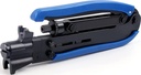 F-Connector Tool,Knoweasy RG59 RG6 RG11 Coaxial Tool Adjustable Compression Tool,Cable Connector Tool Hardened Steel Construction with Black Oxide Finished