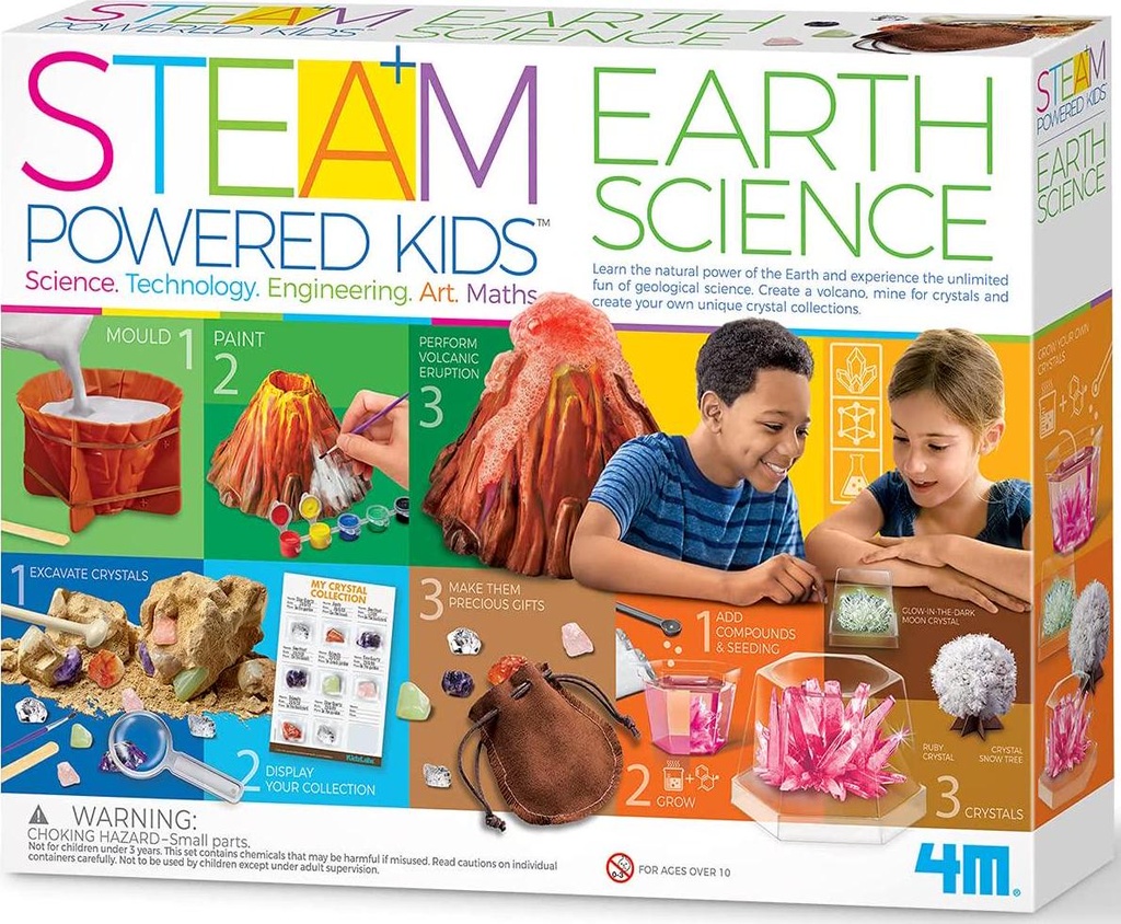 4M STEAM Deluxe Earth Science Kit - Fun & Educational