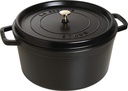 STAUB Cocotte Round 34cm Black