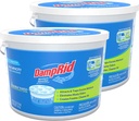 DampRid FG50T Moisture Absorber 4 lb. Hi-Capacity Bucket-for Fresher, Cleaner Air in Large Spaces-2 Pack, 4-Pound, White, 2 Count