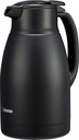 ZOJIRUSHI SH-HC15 Stainless Steel Vacuum Carafe/Handy Pot, BM: Matte Black, 1.5L Capacity