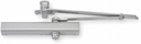 Manual Hydraulic Yale 3301-Series Door Closer, Heavy Duty Interior and Exterior, Silver
