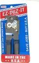 EZ-DUZ-IT Deluxe Can Opener with Black Grips