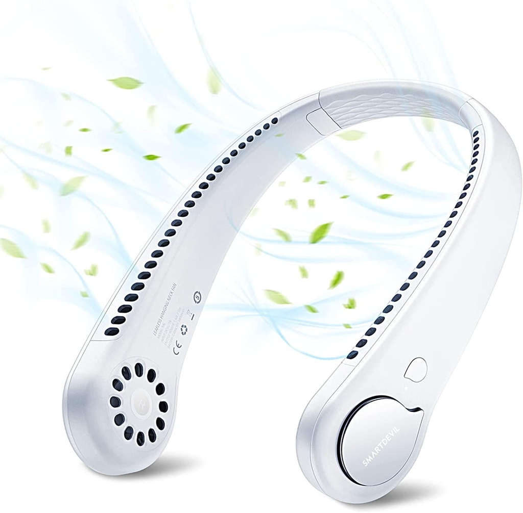 SmartDevil Bladeless Neck Fan - Portable & Rechargeable
