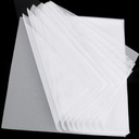 Kispog 10 Pcs/Sets Silicone Dehydrator Sheets for Food Dehydrator and Freeze Dryer, 14x14 in