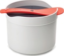 Joseph Joseph M-Cuisine Microwave Rice and Grain Cooker - Stone/Orange