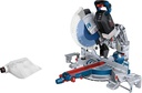 Bosch Professional BITURBO GCM 18V-305 GDC cordless mitre saw (incl. saw blade, connectivity module, dust bag, excl. rechargeable batteries and charger, in cardboard box)