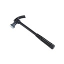 Kesenlong Claw Hammer Plastic Handle Mini Claw Hammer Household Hammers Claw Woodworking Nail Puncher Metal Claw Hammer Emergency Tool (Black)