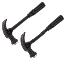 2 Pieces Steel Head Carpenter Hammer Claw Hammer Claw