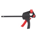 Hyper Tough 12-Inch Trigger Ratcheting Bar Clamp and Spreader, Plastic