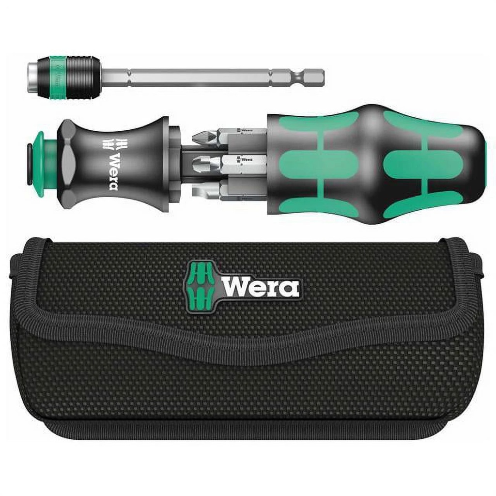 Wera 7-In-1 Screwdriver with Removable Bayonet Blade