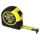 Stanley Tools Fatmax Blade Armor Reinforced Tape Measure, 1 1/4In X 40Ft