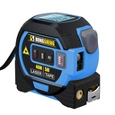 GJX Digital Tape Measure,3 in 1 Laser Level,Lcd Display 130Ft/40M Laser Measuring Tool