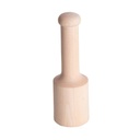 Lehman'S Hardwood Froe Striking Mallet, Ergonomic Ball End Comfort Handle Durable Birch Shock Resistance Bell Shaped, Amish Made