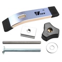 Woodworking Ruter Table T Track Metal Quick Acting Hold down Clamp Set for T-Slot T-Track Woodworking Tool