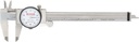 SPI 17-970-5 Calibrated Dial Caliper with White Dial, 0" to 6 Inch Range