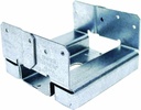 2 Pack Simpson Strong Tie ABA66Z Adjustable 6X6 Post Base 14-Ga Z-Max Finish