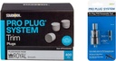 Pro Plug Trim Plugging System for Use with Royal Smooth Trim - 400 Plugs for 250 Lin Ft and Pro Plug Tool for PVC