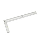Uxcell L Shape Square 18-Inch Metric Inch Aluminum Right Angle Ruler Layout Tool