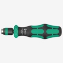Wera 051493 838 RA-R M Bitholding Screwdriver, Ratchet Functionality, 1/4" Internal Hex Drive