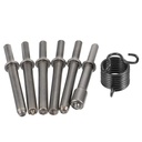 1 Set/7Pcs Air Rivet Hammer Pneumatic Hammer Rivet Pneumatic Chisel Tool