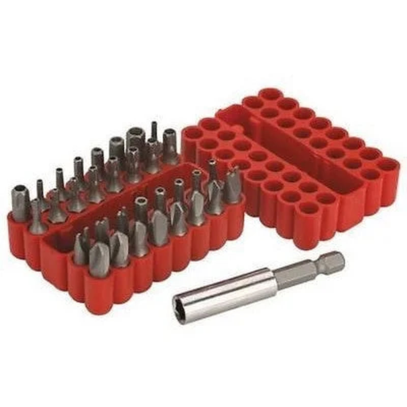 33 Piece Security Driver Bit Set - Tamper Proof & Resistant