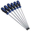 6Pc Extra Long Tamper Proof Torx Star Screwdriver Set T10 – T30 250Mm Blade