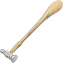 Round Face Chasing Hammer for Crafts Metalworking Jewelry Repair 1"