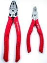 2-Piece Stripped Extractor Pliers Set. 8" Heavy Duty Linemans Combination Pliers + 6.25" Multipurpose Removal Pliers. High Carbon Steel. Made in Japan.