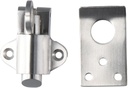 Door Latch Lock Stainless Steel Security Pull Ring Spring Automatic Bounce Door Bolt Gate Latch for Window Shed Gate Toilet Bedroom