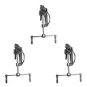 3X Steel Cable Tie Stainless Steel Zip Cable Tie Plier Bundle Tool Tensioning Trigger Action Cable