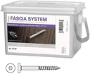 Deckfast Stainless Steel Fascia Screws 9 X 1-7/8" T-20 Star Drive White 400 Pieces